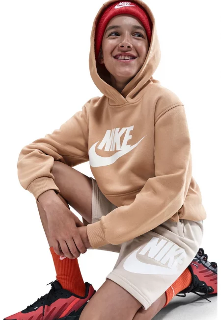 Худи с лого с джоб кенгуру