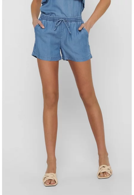 Къси панталони -  9204525 - Син - Светлосин