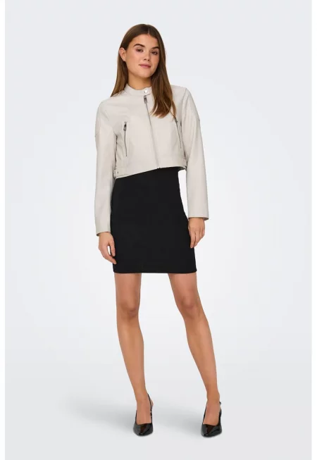 Късо яке от еко кожа