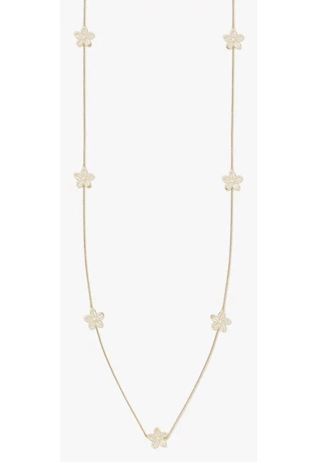 Колие от злато Wildflower Maxi - 70 CM