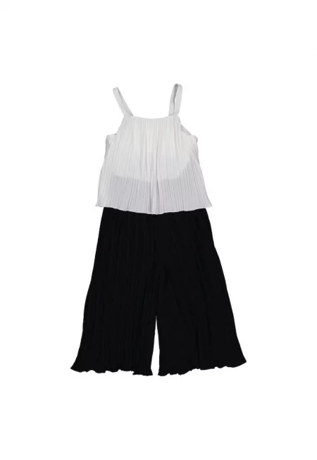 Комбинезон за момичета -  302573196 - Полиестер - Черен