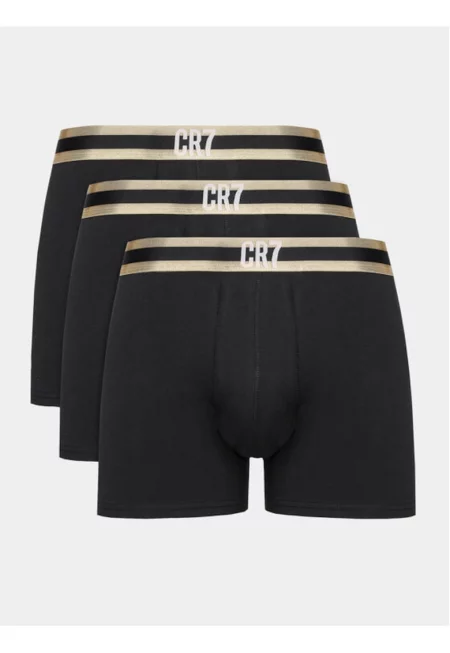 Комплект от 3 мъжки боксерки - Кристиано Роналдо - 302869183 - Памук - Черен