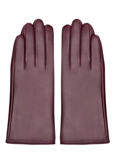Кожени ръкавици - Бордо