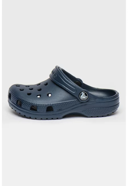 Крокс с отворена пета и перфорации - Тъмносин