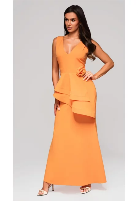 Макси вечерна рокля  LA-OM-DLR212