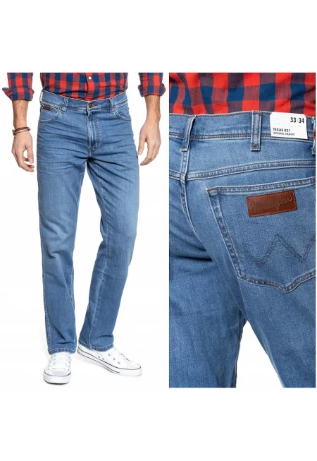 Материал Панталон -  Texas - Кройка: Права - Вид панталон: Прав - Закопчаване: Цип - Състав на материала: 90% памук - 10% полиестер - 31/32 - Син