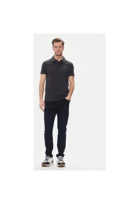 Мъжка поло тениска  251PO1857J680 - памук - тъмносиньо - Тъмносин