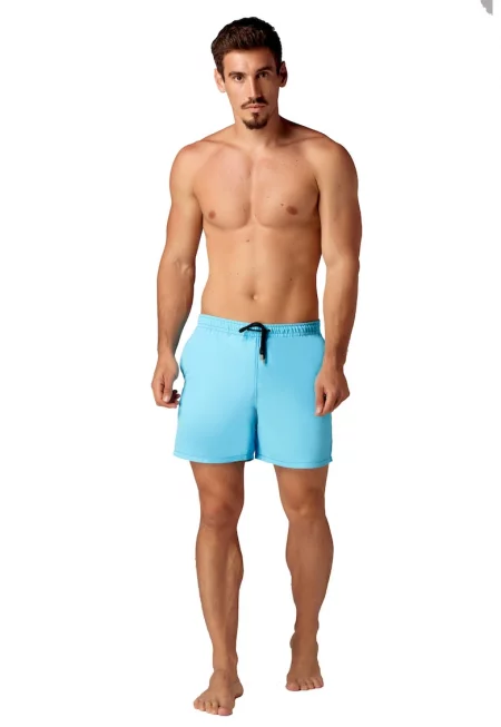 Мъжки бански BHB11 - Аквамарин синьо