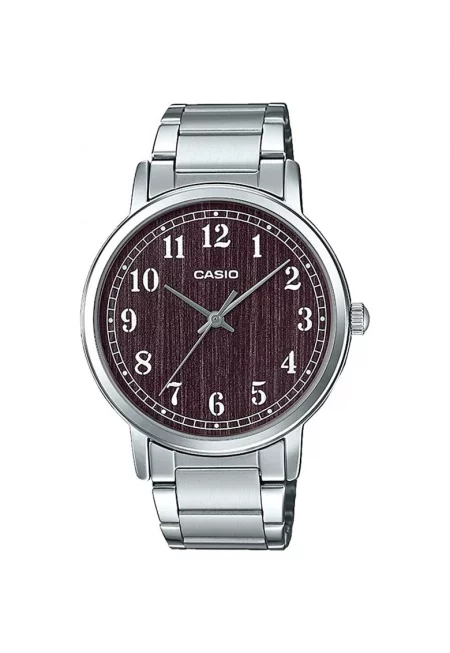 Мъжки часовник -  Collection MTP-E MTP-E145L-5B1 - Тъмнокафяв