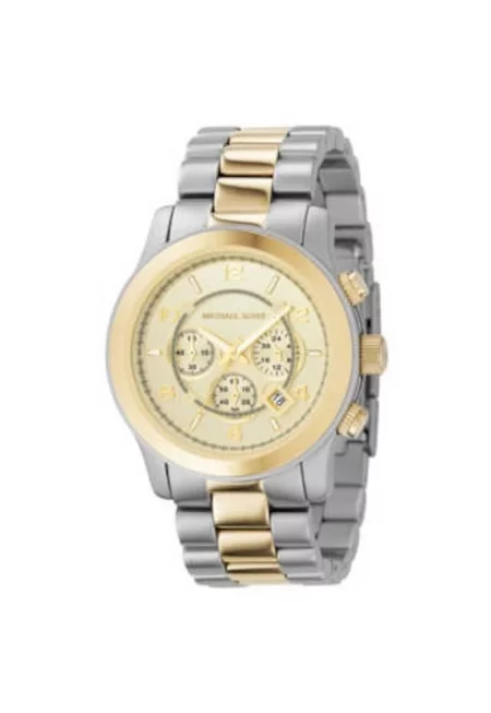 Мъжки часовник -  Стомана/Неръждаема стомана - 38мм - Сребрист/Златист