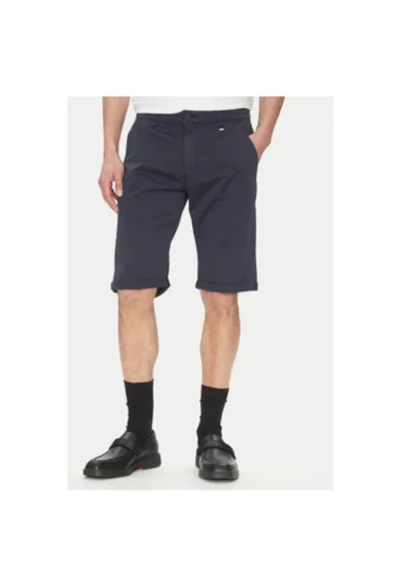 Мъжки къси панталони  265812 552829 - Памук/Еластан - Тъмносин