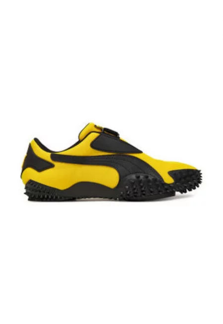 Мъжки кецове -  жълто/черно - текстилен материал