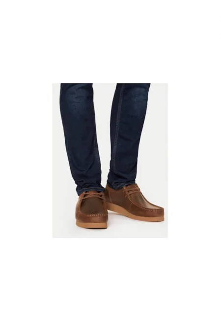 Мъжки мокасини  302915729 - Естествена кожа - Кафяв - Кафяв