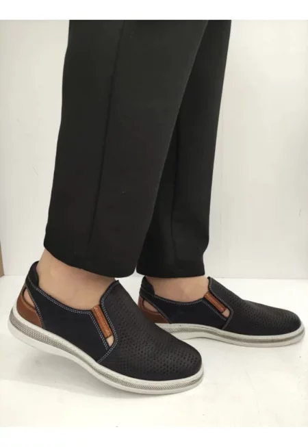 Мъжки обувки  411 Перфорирани - Тъмносин - Тъмносин