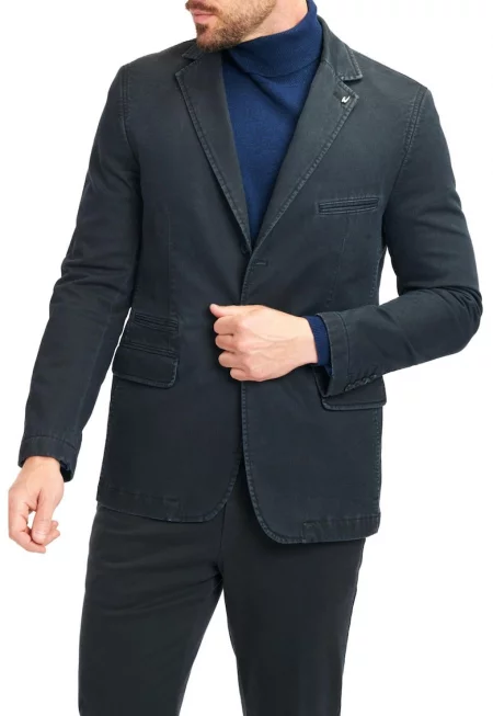 Мъжко сако  Jacket Nelson 6442 синьо