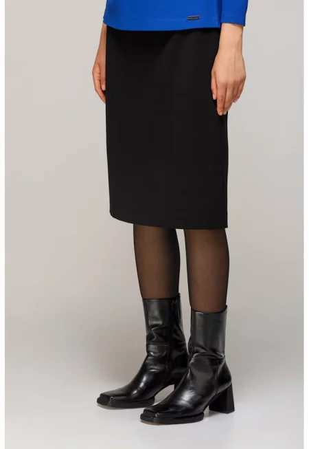 Миди пола с шлиц отзад