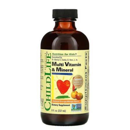 Мултивитамини и минерали за деца – Силен имунитет, здрави кости и енергия, 237 ml