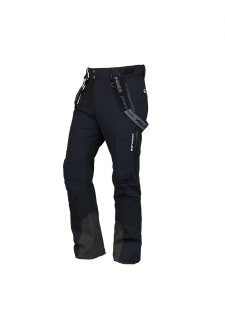 Непромокаем и ветроустойчив ски панталон Howard - Черен