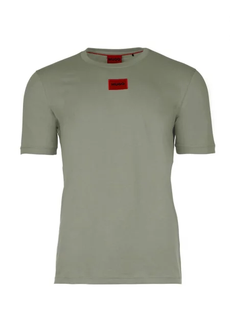 Памучна тениска Diragolino 212 - Папратово зелено