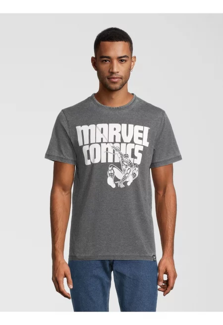 Памучна тениска Marvel Comics Spidey Charcoal 2109