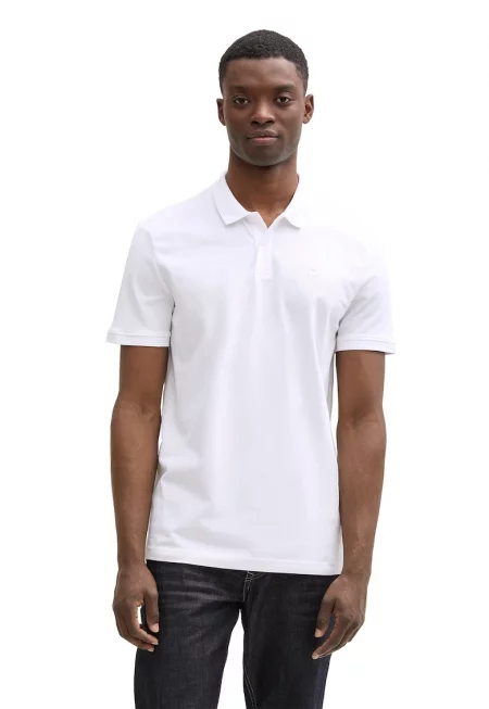 Памучна тениска с яка