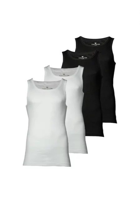 Памучни топове с изрязан гръб - 4 части