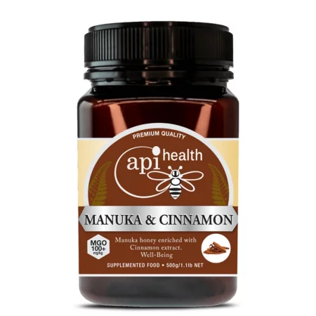 Пчелен мед Манука с канела Cinnamon VENZ MGO 100+, 500 g