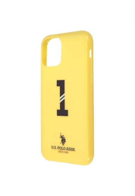 Предпазен калъф US Polo No.1 Bicolor за iPhone 11 - Yellow