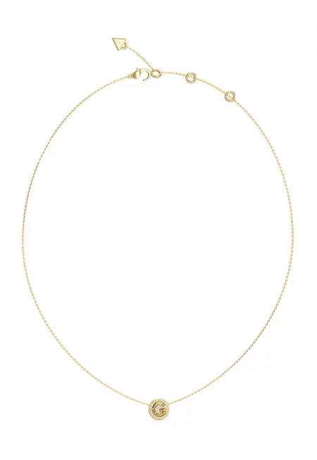 Регулируемо колие с лого - Златист