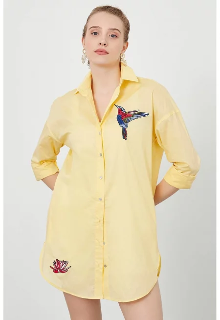 Риза с лиосел с бродерии