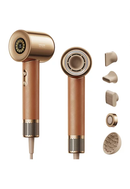 Сешоар  Miracle  - 1600W - максимална скорост на въздуха 70m/s - 2 степени на въздушния поток - 4 настройки на температурата - включени 5 аксесоара  ...