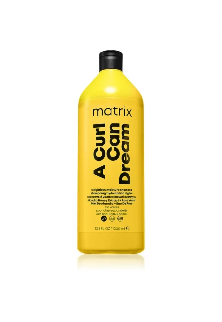 Шампоан  Total Results A Curl Can Dream - За къдрава коса - С мед от манука и розова вода - 1 л