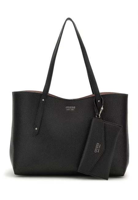 Шопинг чанта Brenton от еко кожа - Черен