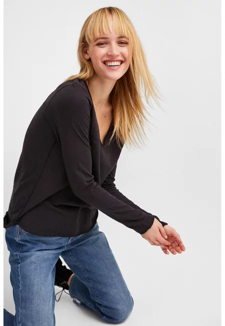 Шпиц блуза от памук