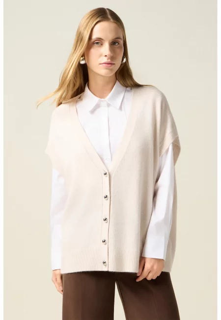 Шпиц жилетка с вълна