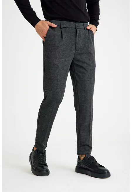 Скосен панталон с плохи