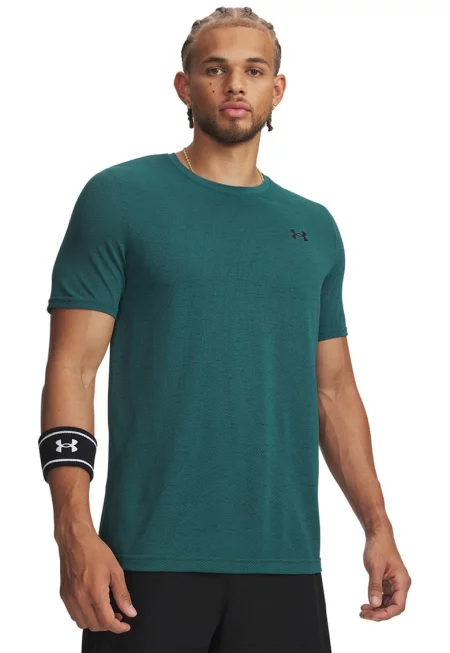 Спортна тениска Vanish Seamless Novelty - Папратово зелено