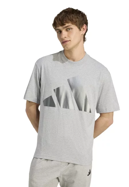 Тениска с контрастно лого