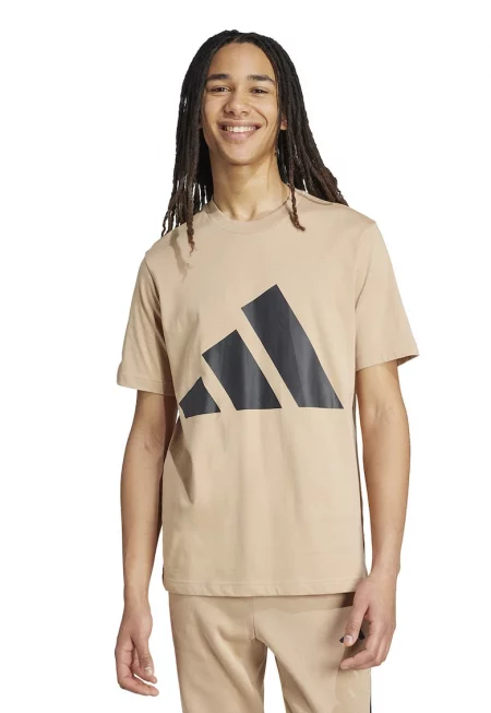 Тениска с овално деколте и лого