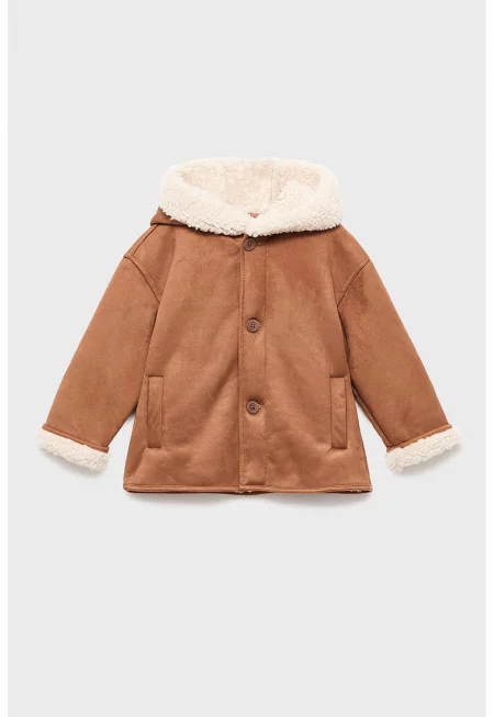 Яке с качулка и паднали ръкави