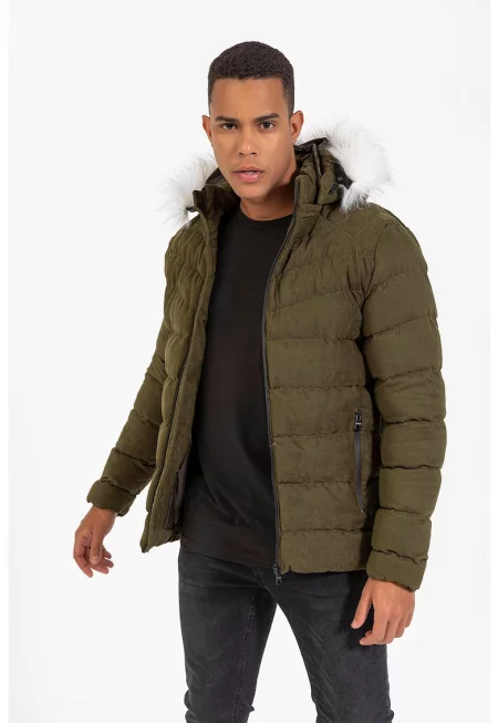 Зимно яке с качулка