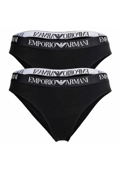 Бикини тип бразилиана с лого на талията - 2 чифта