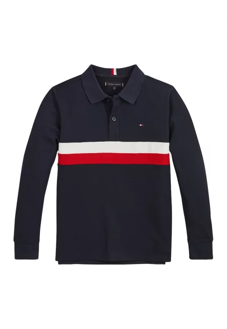 Блуза с органичен памук с яка