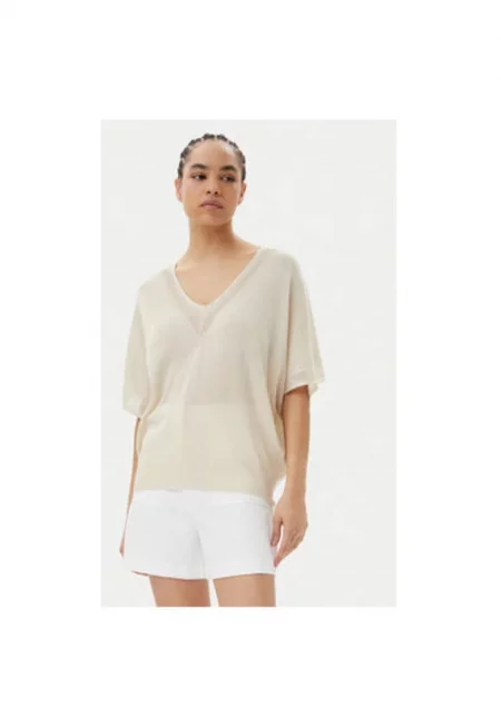 Дамска блуза  241-MCHRIS - Вискоза/Полиестер - Бежов