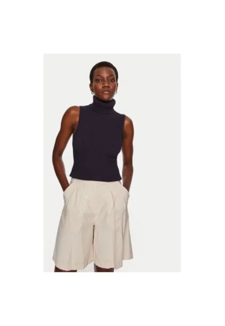 Дамска блуза -  304549076 - Вискоза/Полиамид - Син - Син