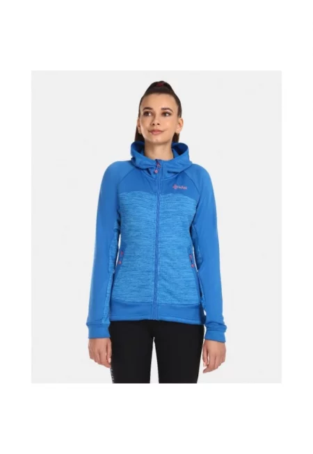 Дамска спортна качулка  Layana - синя