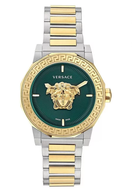 Дамски часовник  Deco - кварцов - зелен - сребрист и златист - 5 ATM