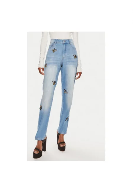 Дамски дънки -  304000409 - Органичен памук - Син - Син