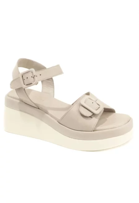 Дамски сандали D58 2213 - Сив