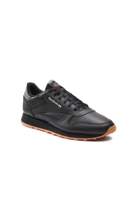 Дамски спортни обувки -  209585605 - Черни - Естествена кожа - Черен